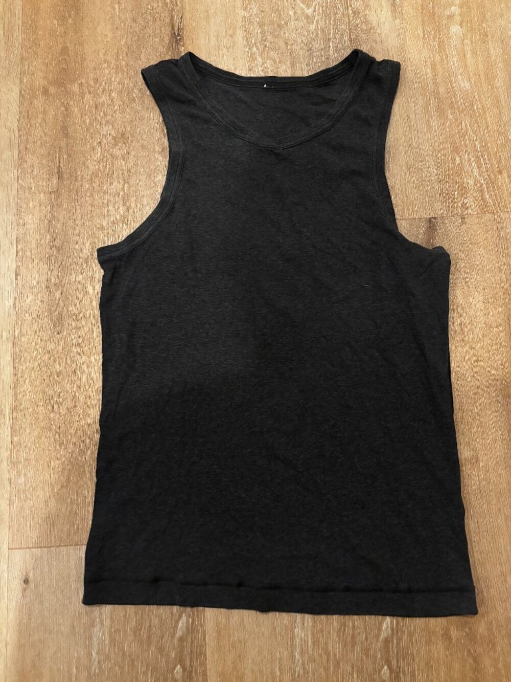 Lululemon black heather tank top S